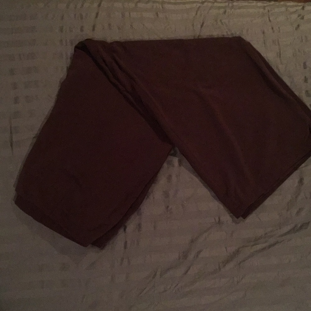 Brown trousers for pant suit set